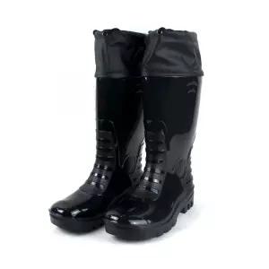 PVC소재 방한털 부착 B812 카프 방한장화