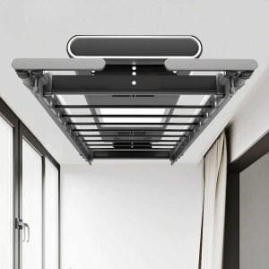 자동빨래건조대 무선 천장형 건조 전동 화이트 발코니 건조대