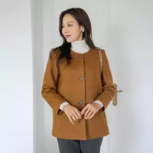 [마담4060]엄마옷 마담4060 클래씨마담 모헤어반 데일리 중년여성 코트-RCO2512010-