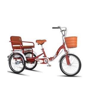 20인치자전거 어른용 더블체인 수납 체인 어르신 접이식