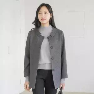 [마담4060]엄마옷 마담4060 클래씨마담 벨라울싱글 여성 데일리 코트-RCO2511020-