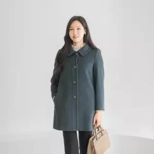 [마담4060]엄마옷 마담4060 클래씨마담 포레스트울 여성 데일리 코트-RCO2512017-