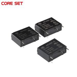 5PCS 5A 4핀 HF46F-5-HS1 전원 릴레이 A 상시 개방형 5V 12V 24V DC 250VAC