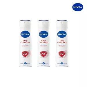 [니베아]니베아 데오드란트 스프레이 드라이콤포트 200ml 3개