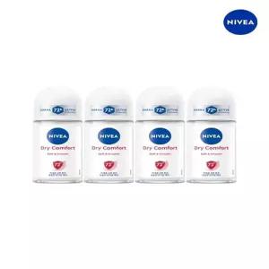 [니베아]니베아 데오드란트 롤온 드라이컴포트 50ml 4개