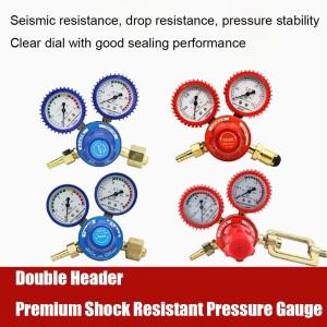 산소/프로판/아세틸렌 감압기 충격 방지 유량계 용접 및 절단 도구용 가스 조절기