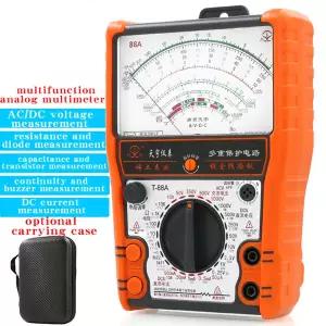 NJTY 88A 아날로그 멀티 식 고정밀 버저 과부하 보호 만능 테이블 내장 자석