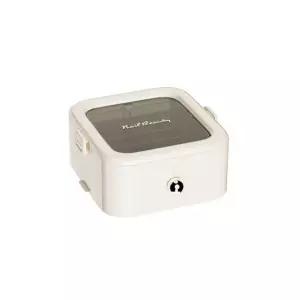 네일 소품 정리함 1단 데스크 수납함 보관 박스 재료 보관함 1단수 네일팁 케이스