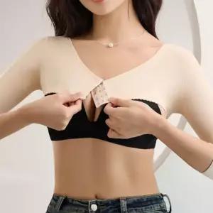 여자 팔뚝 바스트 군살 관리 체형 보정 긴팔 코르셋 커버 등살 속옷 여성 보정웨어