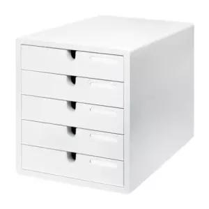 [문구/오피스] 5단 보관함 파일 기본형 정리함 수납박스 서류 서류함299x359x336mm