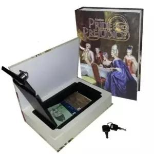 [문구/오피스] 북세이프 열쇠포함 편견 책금고 안전 오만과 캐쉬박스