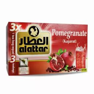 본벌룬 알 아타르 음료 허브 석류 카자랏 차 엘 카페인 없음 인공 향료 비 Gmo 코셔 할랄 20봉지