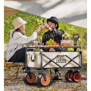 전동웨건 카트 트레일러 야외 낚시 테이블 운반 수레