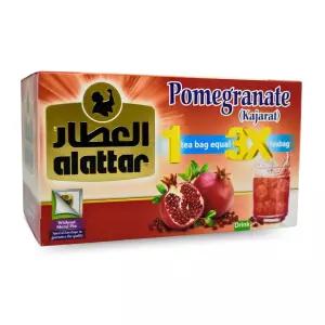 제네릭 알아타르 음료 허브 석류 카자랏 차 알 엘 카페인 없음 인공 향료 비 Gmo 코셔 할랄 12봉지