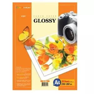 [문구/오피스] 20매 210g 인화지 고광택 포토용지 A4