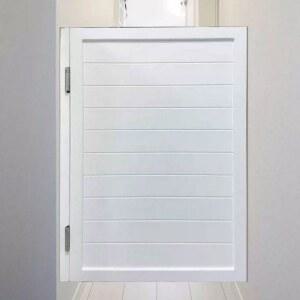 카우보이 중문 단단한 화장실 화이트 나무 욕실 파티션 도어