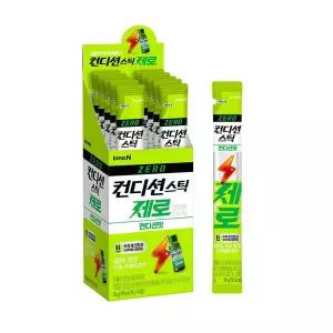 컨디션스틱 제로 숙취해소제 컨디션맛 젤리 18gx10포