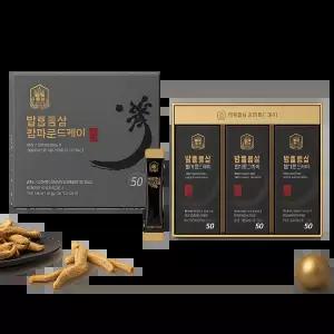 진웰스 컴파운드K 스틱 10g x 30포 국내산 6년근 발효 홍삼액 홍삼 선물