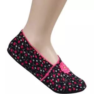 예쁜 플라워 나염 꽃자수 숙녀 덧신 5족 고급소재