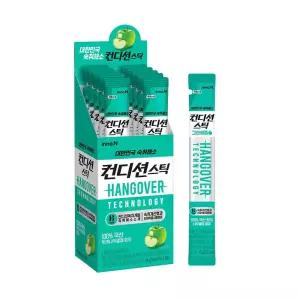컨디션스틱 숙취해소제 그린애플맛 젤리 18gx10포