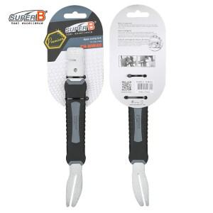 슈퍼 B TB-MW40 자전거 디스크 브레이크 로터 정렬 트루잉 도구, MTB 도로 켈리퍼 피스톤 리셋 교정 렌치