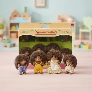 실바니안 패밀리 고슴도치 가족 인형놀이 장난감 장식 미니어처 캐릭터 수집 동물 피규어
