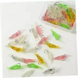 새우웜 크릴낚시새우웜소프트베이트20p세트호그웜