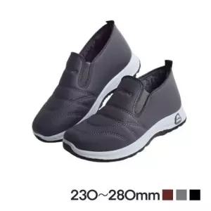 패딩슬립온 가볍고 따뜻한 방한슈즈 남녀 겨울신발 패션 털슬립온