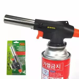 가스 자동토치 바베큐 캠핑