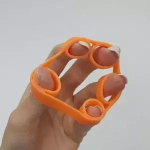 실리콘미니악력기 악력기 5kg 실리콘 무소음 손가락