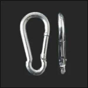 캠핑 등산 클라이밍 경량 카라 비너 비나 11mm 8개