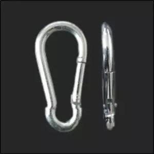 캠핑 등산 클라이밍 경량 카라 비너 비나 9mm 10개