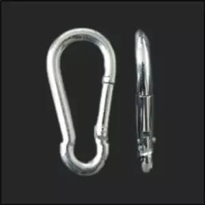 캠핑 등산 클라이밍 경량 카라 비너 비나 12mm 6개