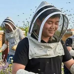 벌레 퇴치 모자 방충 모자 통기성 메쉬 야외용 낚시 캠핑 모기 아웃도어