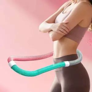 스프링 훌라후프 소프트 줄 허리라인 홈트 다이어트