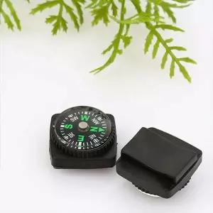 행군시계나침반 장착 미니 캠핑용 재난 컴파스 백패킹