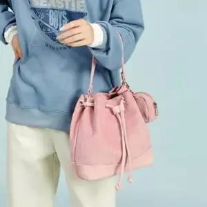 [패션] 미니파우치 토트백 수납공간 복주머니 복조리백 5컬러