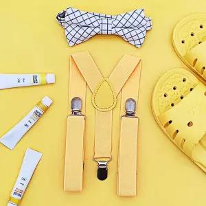 멜빵 용 컬러 노랑 학예회 장기자랑