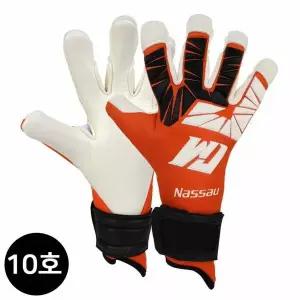축구장갑 컨택트 (10호) 낫소 골키퍼장갑 (NWGE-O10) 엘리트 오렌지 GK 이운재