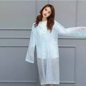 레이니 도트무늬 우비 레인코트 우의