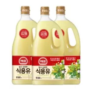[셀러허브]사조해표 식용유 1.8L , 3병 (S48699827)
