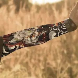 신축성토시 타투 팔토시 늑대