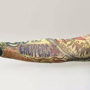 고탄력토시 타투 팔토시 하트