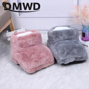 USB 전기 온열 장갑 패드 슬리퍼, 따뜻한 털 쿠션, 겨울 발, 손 매트 히터 스토브, EU 미국