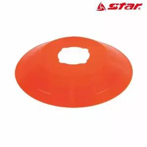 미니 훈련용 낱개 형광주황 접시콘 마커