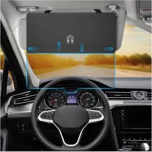 편광 자동차 선바이저 익스텐더 업그레이드 UV400 선 블로커 차량용 햇빛 차단 선글라스 액세서리