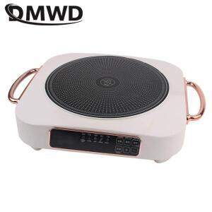 DMWD  가정용 미니 유도 밥솥 전기 스토브 2200w 고출력 냄비 볶음 끓는 물 타이밍