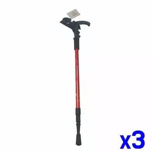 TBZ 경량 등산스틱 일자 T자 x3개 산행용품 등산지팡이