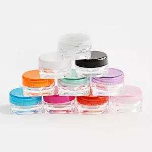 휴대용 샘플 용기 화장품 소분 공병 투명 유리 크림 케이스 5g 보관