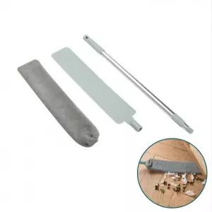 가구 밑 구석 먼지 제거 납작 극세사 틈새 청소 브러쉬 침대 소파 청소기